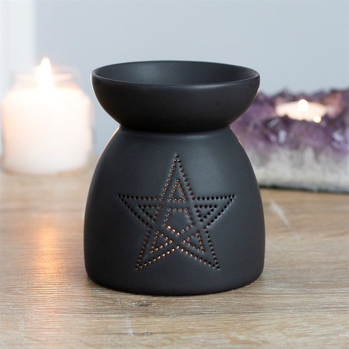 Pentagram Cutout Wax Burner